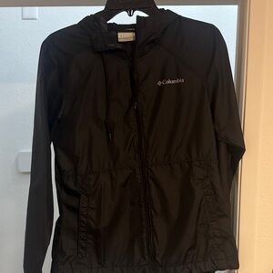 Columbia Black Hooded Jacket